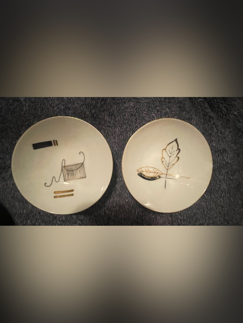 Lefton China Handpainted Mini Bowl Set